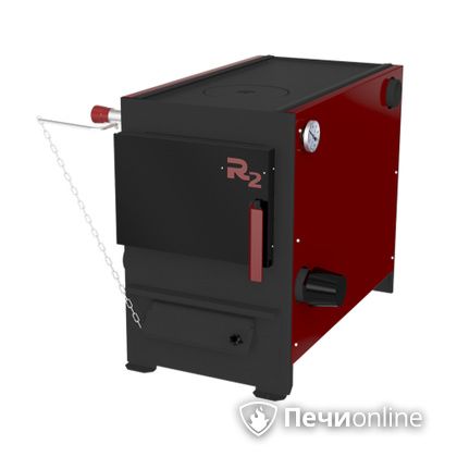 Твердотопливный котел Термокрафт R2 15 кВт конфорка термометр круглый выход в Полевском